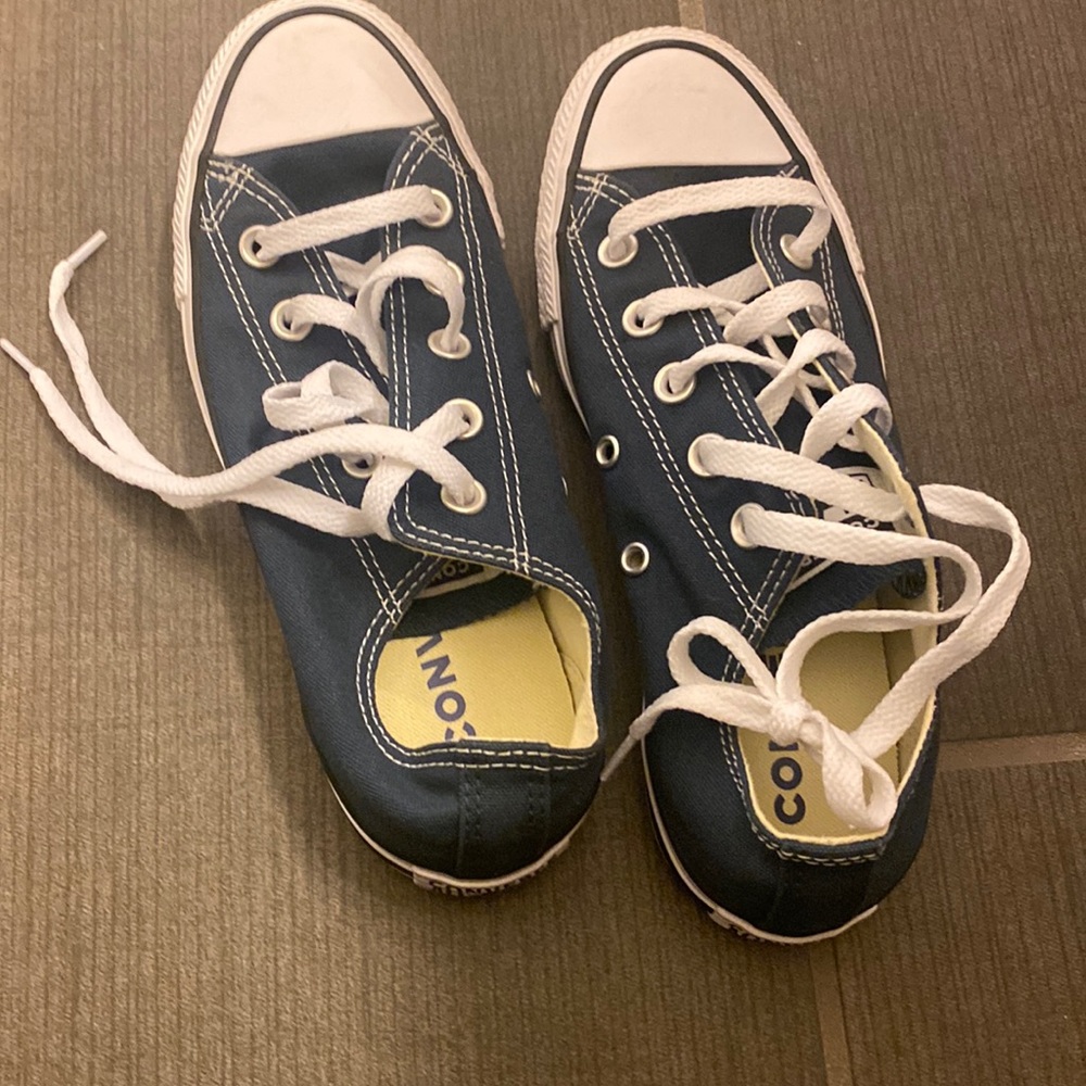 Navy Blue Converse